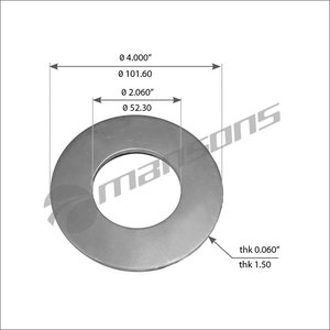 Шайба FRUEHAUF MANSONS WA04, UJA0097002