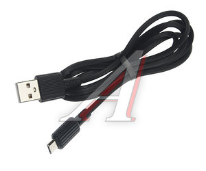 Кабель micro USB 1м черный XO NB156 Black