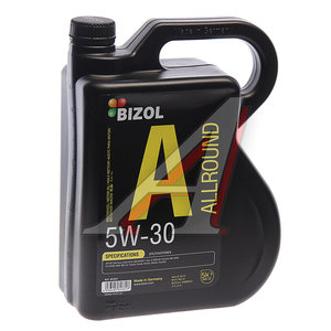 Масло моторное ALLROUND 5W30 синт.5л BIZOL 81331, BIZOL SAE5W30