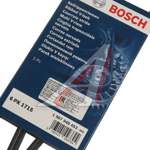 Ремень приводной поликлиновой 6PK1715 BOSCH 1987948453