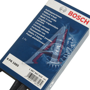 Ремень приводной поликлиновой 6PK1885 BOSCH 1987947819, 6PK1885