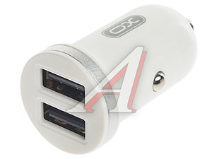 Устройство зарядное в прикуриватель 2USB 12V белое XO XO-CC18Dua White