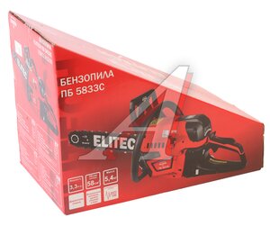 Бензопила 3.3 л.с. 45см 72 зуба ELITECH ПБ 5833C, E1611.012.00