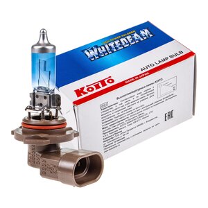 Лампа 12V HB4(9006) 51W P22d (110W) 4200K Whitebeam KOITO KO-0757W