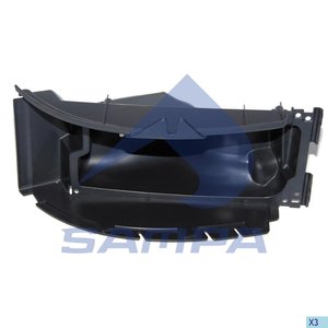 Корпус SCANIA фары левый SAMPA 18400144, 1790006