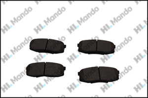 Колодки тормозные TOYOTA Land Cruiser 200 LEXUS LX450,570 (07-) задние (4шт.) MANDO MPT41, GDB3491, 04466-60120/04466-0C010