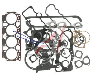 Прокладка двигателя Д-245 ЕВРО-3,4 Валдай,ГАЗ,ММЗ полный комплект МАСТЕР АВТОПРОКЛАДКА 50-100* РК