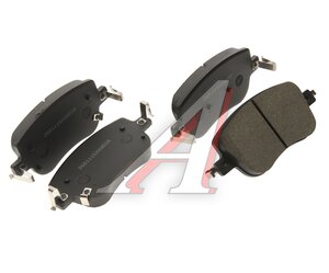 Колодки тормозные HYUNDAI Solaris (11-) KIA Rio (11-) передние (4шт.) NSP NSP02581014LA00, 581014LA00