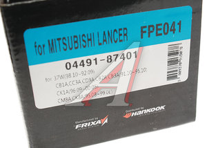 Колодки тормозные MITSUBISHI Lancer (92-),Colt передние (4шт.) FRIXA FPE041, MZ690330