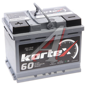 Аккумулятор KORTEX SILVER Dynamic 60А/ч 6СТ60(1) SMF560401, SMF560401