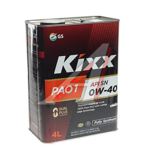 Масло моторное PAO1 C3 0W40 синт.4л KIXX L208444TE1, KIXX SAE 0W40