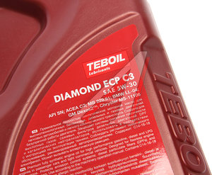 Масло моторное DIAMOND ECP C3 5W30 синт.1л TEBOIL 3453873, TEBOIL SAE5W30