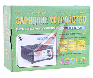 Устройство зарядное 6-12V 6A 220V (автомат) Вымпел 20 ОРИОН ВЫМПЕЛ-20, W-20