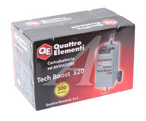 Устройство пуско-зарядное 12-24V/45-450Ач/300А передвижное QUATTRO ELEMENTI TECH BOOST 320, 771-442