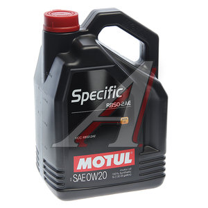 Масло моторное SPECIFIC RBSO-2AE 0W20 синт.5л MOTUL 106045, MOTUL SAE0W20