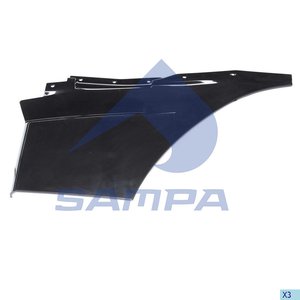 Накладка VOLVO FH 1V двери нижняя левая SAMPA 18300090, AC20398907, 20398907/1619690/1086533/1212022/1212022