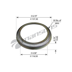 Кольцо АБС SAF MANSONS 790.005D, 790005D, 4029106300