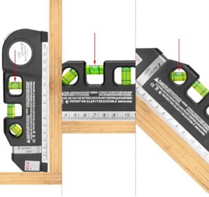 Уровень лазерный 190мм 3 глазка FIXIT LEVEL PR03, PR03