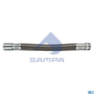 Шланг RENAULT VOLVO трубки воздушного компрессора SAMPA 035.116, 21129681