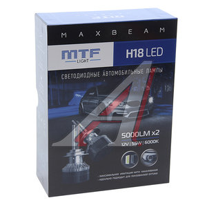 Лампа светодиодная 12V H18 PY26d-1 (2шт.) MTF MB18K6