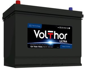 Аккумулятор VOLTHOR Ultra 70А/ч 6СТ70(1) 57024 D26, 57024