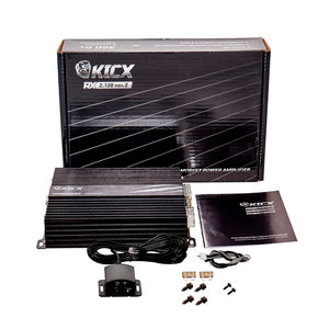 Усилитель автомобильный 2х120Вт KICX RX 2.120