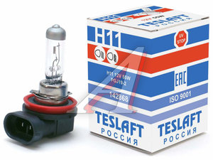 Лампа 12V H11 55W PGJ19-2 1350лм Стандарт TESLAFT (Россия) 4631111142868, 142868, АКГ12-55