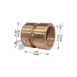 Втулка ROR вала тормозного (38x47.7x50.5) MANSONS CSB01, 21204703