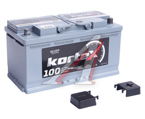 Аккумулятор KORTEX SILVER Dynamic 100А/ч обратная полярность 6СТ100(0) SMF600400, SMF600400