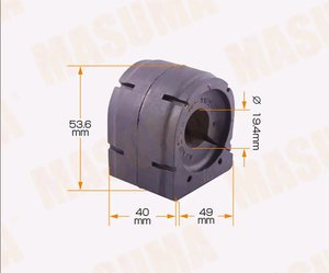 Втулка стабилизатора MAZDA 6 (12-) переднего MASUMA MP-1125, KD61-34-156C/KD61-34-156F