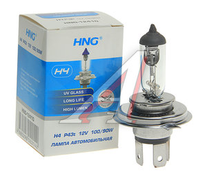 Лампа 12V H4 100/90W P43t Long Life HNG 12410, HNG-12410