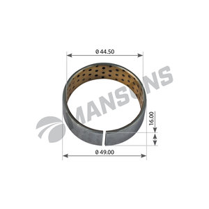 Втулка SCANIA вала тормозного (44.5x49.2x16) MANSONS 100.529, 100529, 1302857