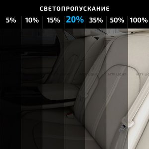 Пленка тонировочная 20% 0.75x3м Charcoal Original Light MTF CWF7520, 02438