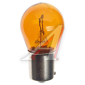 Лампа 24V PY21W BAU15s желтая Trucklight Maxlife BOSCH 1987302703, А24-21-3