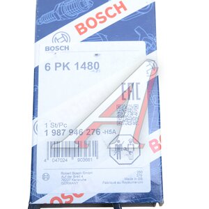 Ремень приводной поликлиновой 6PK1480 MAN BOSCH 1987946276, 6PK1480