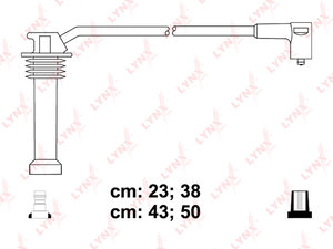 Провод высоковольтный FORD Focus 2 комплект LYNX SPE3011, 8542, 1335369