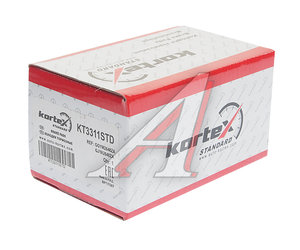 Колодки тормозные MAZDA 6 GG (02-),626 (97-) задние (4шт.) KORTEX KT3311STD, GDB3311, GEYC-26-48ZB/GGYM-26-43Z/GEYC-26-48ZA