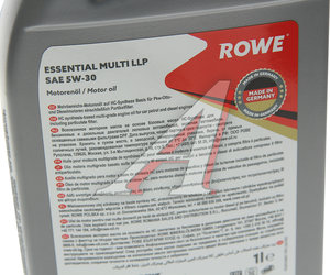 Масло моторное ESSENTIAL MULTI LLP 5W30 синт.1л ROWE 20238-177-2A, ROWE SAE5W30