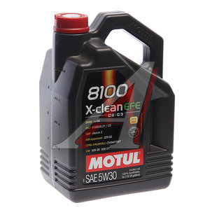 Масло моторное 8100 X-CLEAN EFE 5W30 синт.5л MOTUL 111688, MOTUL SAE5W30