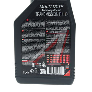 Масло трансмиссионное ATF MULTI DCTF 1л MOTUL 105786, MOTUL Multi DCTF