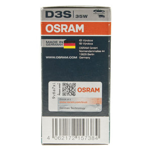 Лампа ксеноновая D3S 35W PK32d-5 +150% 6200K 42V Cool Blue Intense NextGen OSRAM 66340CBN, O-66340CBN