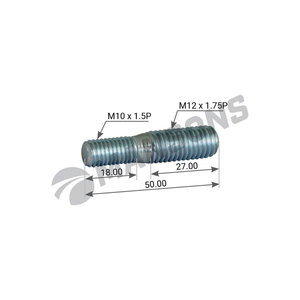 Шпилька SCHMITZ M10/М12х1.75 MANSONS 602.011, 602011, 015153