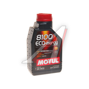 Масло моторное 8100 ECO-NERGY 5W30 синт.1л MOTUL 102782, MOTUL SAE5W30