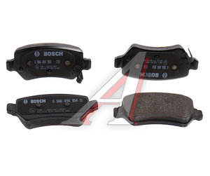 Колодки тормозные KIA Ceed (12-),Venga (09-) OPEL Zafira B BOSCH 0986494954, GDB1515/GDB3585, 58302-A2A30