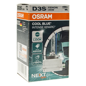 Лампа ксеноновая D3S 35W PK32d-5 +150% 6200K 42V Cool Blue Intense NextGen OSRAM 66340CBN, O-66340CBN