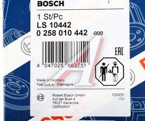 Датчик кислорода PORSCHE Cayenne (10-) (4.8) BOSCH 0258010442