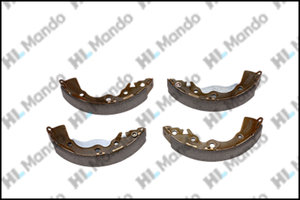 Колодки тормозные HYUNDAI Accent (06-) KIA Rio (05-) задние барабанные (4шт.) MANDO MLH15, GS8766, 58305-1GA00