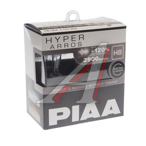 Лампа 12V H8 35W +120% бокс (2шт.) Hyper Arros PIAA HE-904-H8