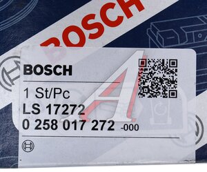 Датчик кислорода SUZUKI SX4 (06-) BOSCH 0258017272, 18213-54LA0