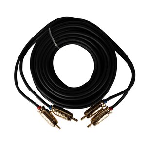 Кабель RCA 2х2 5м KICX Headshot RCA-22-5-SS